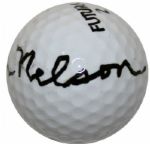 Byron Nelson Autographed Golf Ball