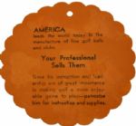 1936 Augusta National Invitation Tournament Ticket Autographed by Paul Runyan