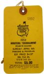 1952 Masters Sunday Ticket