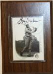 Byron Nelson Autographed SP Authentic Card