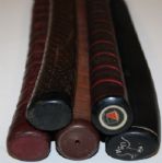 Lot of Five Collectible Putters: Wilson 8803, Wilson Arnold Palmer, Wright & Ditson Cushin Putter, Spalding Cushin Putter, Bullseye John Reuters JR Patent Pending 