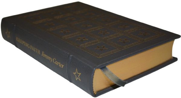 Jimmy Carter Hand Signed Keeping Faith Limited Edition Book