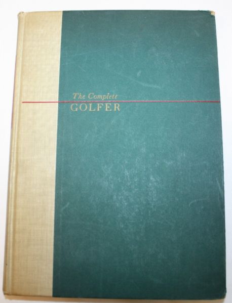 The Complete Golfer by Harry Vardon - Edited by Herbert Warren Wind