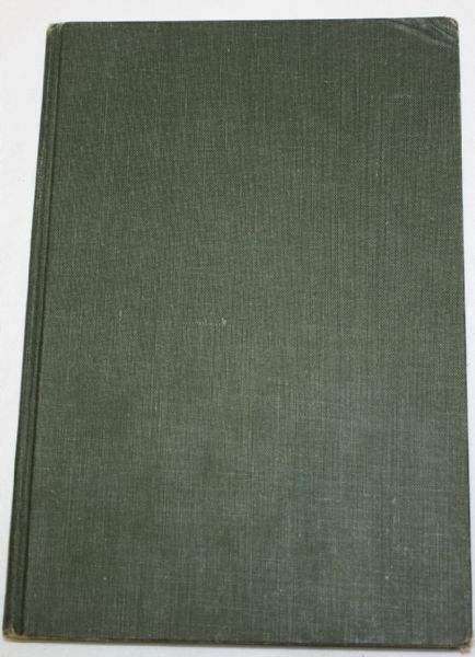 Lloyd Mangrum Autographed book Golf: A New Aproach by Lloyd Mangrum