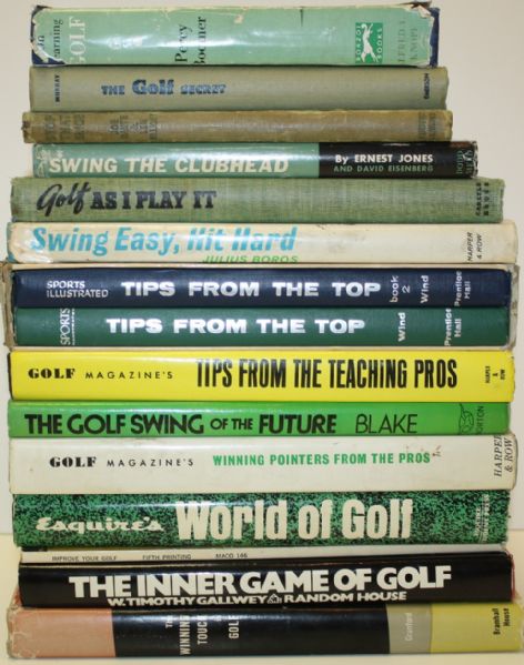 Lot of Fifteen Miscellaneous Golf Books (4)