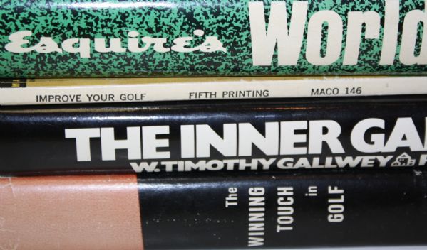 Lot of Fifteen Miscellaneous Golf Books (4)
