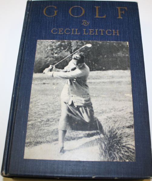 Golf by Cecil Leitch Book - 1st Edition 1922