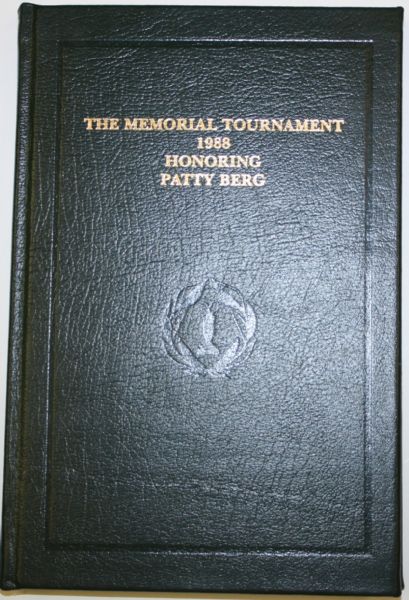 1988 The Memorial Tournament Book - Honoring Patty Berg