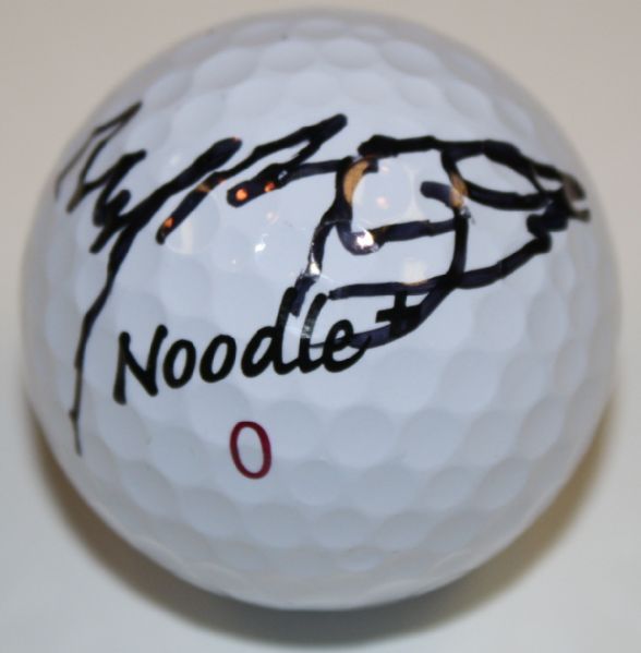 K.J. Choi Autographed Golf Ball