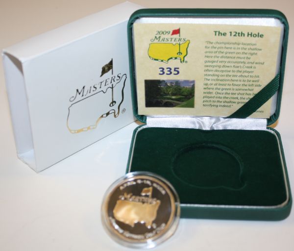 2009 Commemorative Hole Medal - 12th Hole - #335
