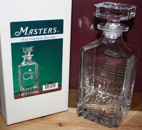24oz Masters Champions Decanter