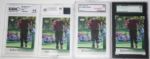Lot of 4: Graded 10 Tiger Woods Upper Deck Golf Cards - GEM, PRO, SGC, and BCCG