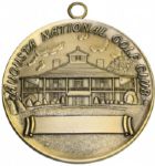 Augusta National Members Bronze Bag Tag Rare!