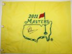 Lot of 3 Charl Schwartzel Signed 2011 Masters Pin Flags
