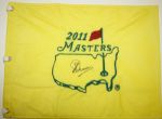Lot of 3 Charl Schwartzel Signed 2011 Masters Pin Flags