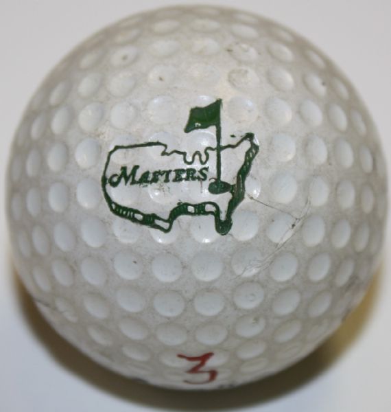 1950s-1960s Masters Spalding Red Dot Golf Ball