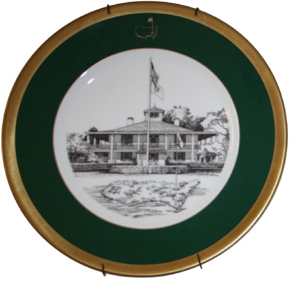 1992 Masters Lenox Green Members Plate #2