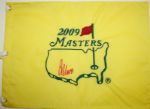 Lot of 4 Signed Masters Pin Flags - Duval, Leonard, Kim, and Dimarco