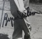Byron Nelson Framed Signed Photo and Medal Commemorating 'The Unforgettable Year'