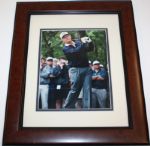 Jack Nicklaus Autographed Framed Photo JSA COA