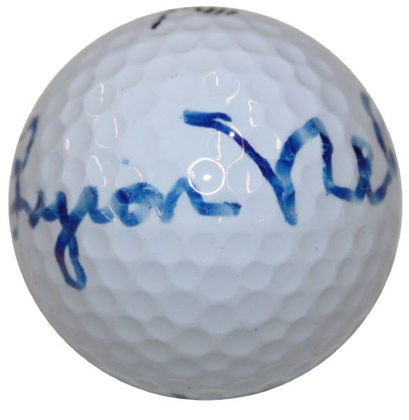 Byron Nelson Autographed Golf Ball