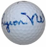 Byron Nelson Autographed Golf Ball