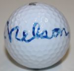 Byron Nelson Autographed Golf Ball