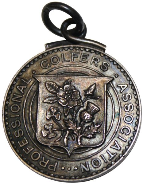 1904 Scotland v. England Contestants Pin - C Coburn