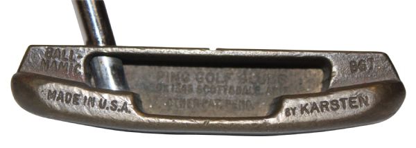Ballnamic Putter by Karsten Scottsdale  1963 or 64  w/Letter of Provenance