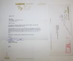 Ballnamic Putter by Karsten Scottsdale  1963 or '64  w/Letter of Provenance