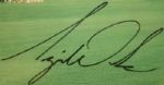 Tiger Woods Signed 1997 Masters Commemorative Poster JSA COA