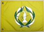 Jack Nicklaus Signed Early 90s Memorial Pin Flag