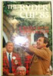 Match Used Curtis Strange Ryder Cup Caddy Bib -w/Accompanying Book Ryder Cup '85