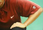 Tiger Woods Oil on Canvas Portrait by Thomas Pomeroy RARE!