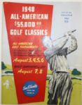 1948 Program to All-American Tournaments-Tam OShanter Chicago, Illinois
