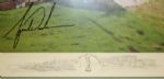 Graeme Baxter and Tiger Woods Signed British Open Print
