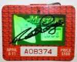 Bernhard Langer signed 1993 Masters Badge JSA COA