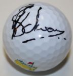 Charl Schwartzel Autographed Masters Logo Golf Ball