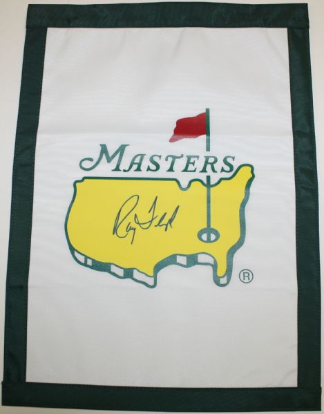 Ray Floyd Signed Undated Garden Flag