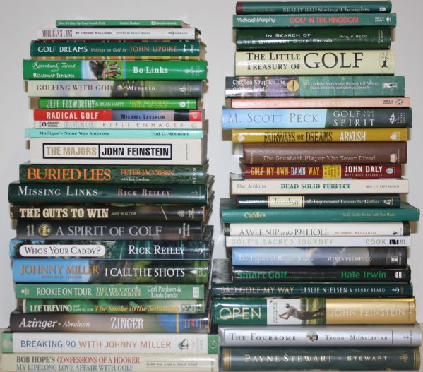Lot of Books and Tapes - Highlighted by Hank Haney 3 Instructions