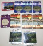 Lot of 48 Masters Badges - Multiples and Singles Dating Back From 1968