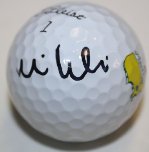 Mike Weir Signed Masters Golf Ball JSA COA