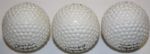 Lot of 3 MacGregor Golden Bear Cayman Golf Balls