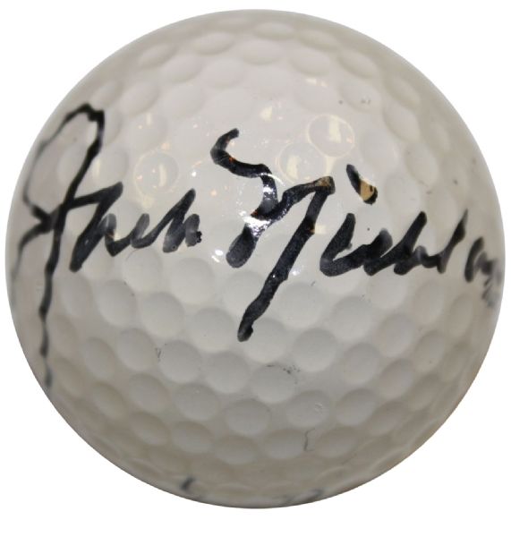 Jack Nicklaus Autographed  MacGregor Jack Nicklaus Model Golf Ball- JSA COA 