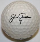 Jack Nicklaus Autographed  MacGregor Jack Nicklaus Model Golf Ball- JSA COA 