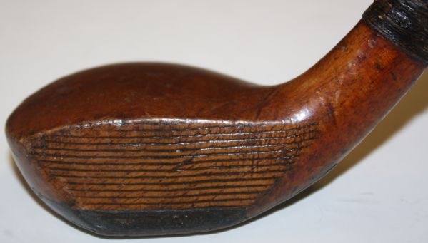 Unnamed Scared Head Fairway Brassie Circa 1890s
