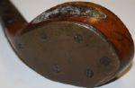 Unnamed Scared Head Fairway Brassie Circa 1890's