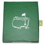 Augusta National Members Leather Badge Coasters set of 4