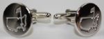 Tiffany Sterling Silver Augusta National Members Cufflinks