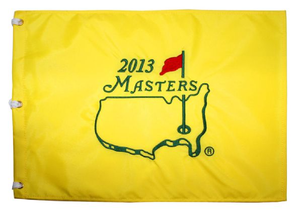 Unopened Box of 2013 Masters Flags